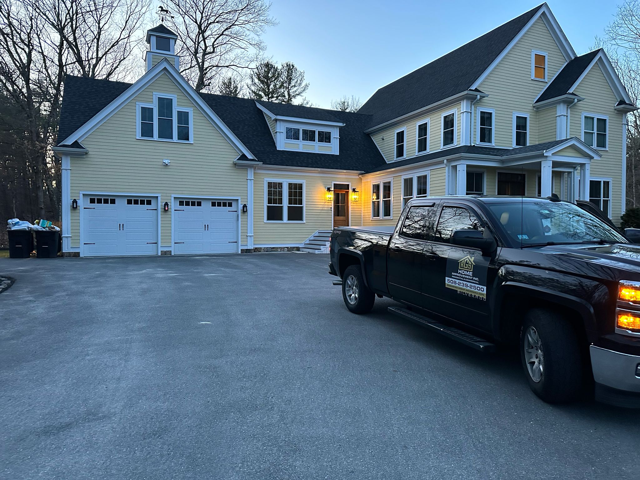 RGS Home Improvement professional team working on a Massachusetts home