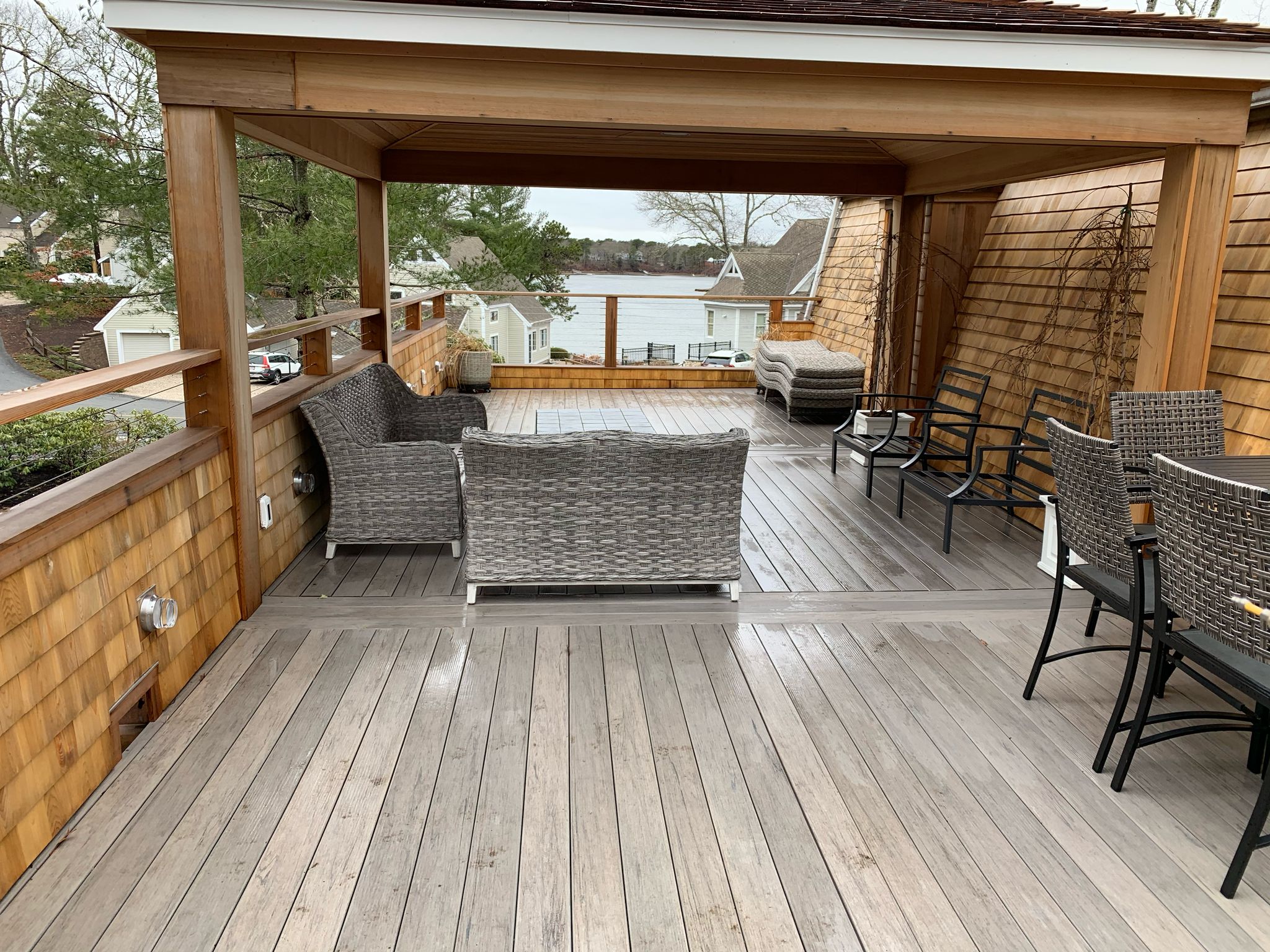 Deck and porch exterior carpentry